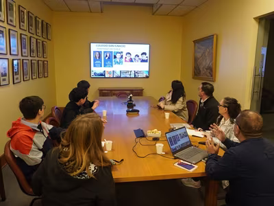 Visita Directora Colegio Saint Ignatius Prep, Chicago