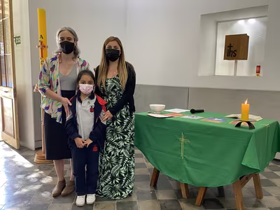 Ceremonia Imposición Insignias 1° Básico C