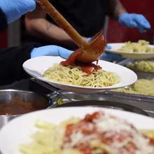 Tallarinata Solidaria - Créditos Vicente Hernández