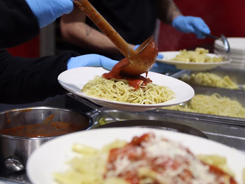 Tallarinata Solidaria - Créditos Vicente Hernández