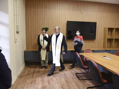 Bendición e Inauguración de Nuevos Espacios-.