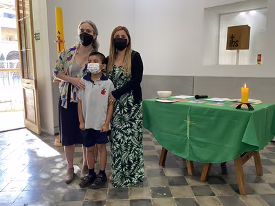 Ceremonia Imposición Insignias 1° Básico C