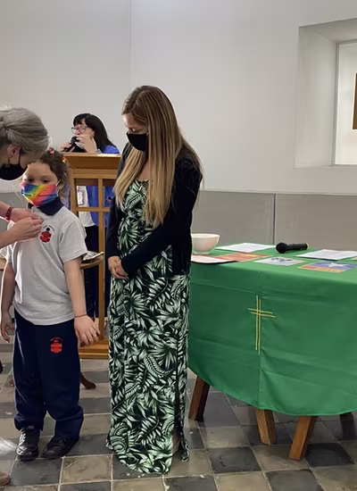 Ceremonia Imposición Insignias 1° Básico C