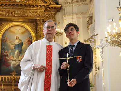 Misa Entrega de Cruces IV°Medios 2025