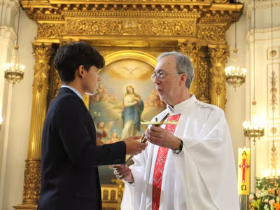 Misa Entrega de Cruces IV°Medios 2025