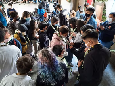 Inauguración Grupo Scout 2021.-