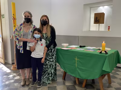 Ceremonia Imposición Insignias 1° Básico C