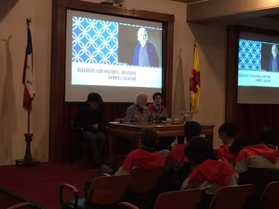 Charla Gabriel Salazar, Premio Nacional de Historia 2006