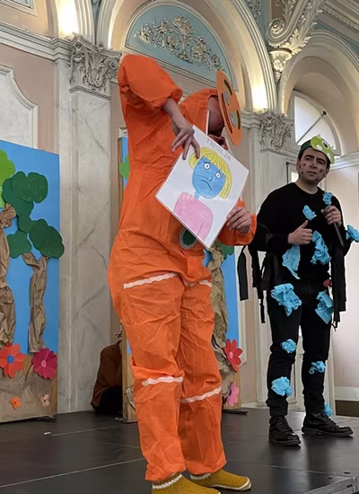 Obra de Teatro "Las Aventuras de Galletita" -  Cierre Primer Semestre, Primer Ciclo-.