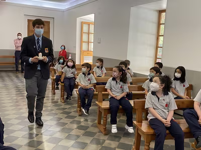 Ceremonia Imposición Insignias 1° Básico A