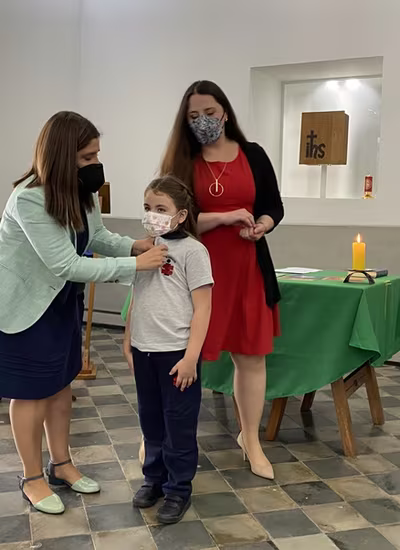 Ceremonia Imposición Insignias 1° Básico A