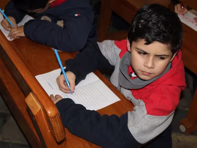 Entrega de Biblia 3º Básico B