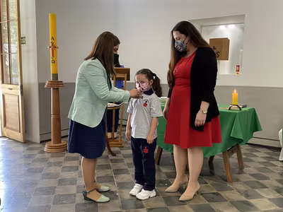 Ceremonia Imposición Insignias 1° Básico A