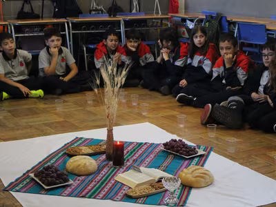 Recordamos la Última Cena del Señor en el Colegio San Ignacio