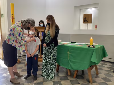 Ceremonia Imposición Insignias 1° Básico C