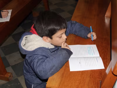 Entrega de Biblia 3º Básico B