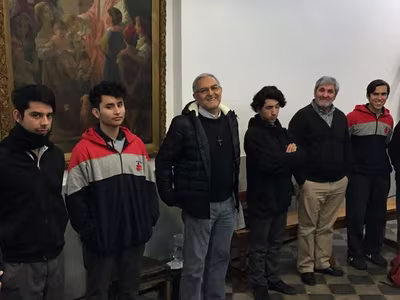 Reunión IVº Medios con obispo