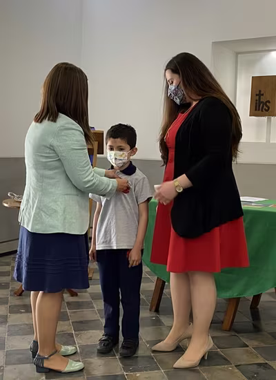 Ceremonia Imposición Insignias 1° Básico A