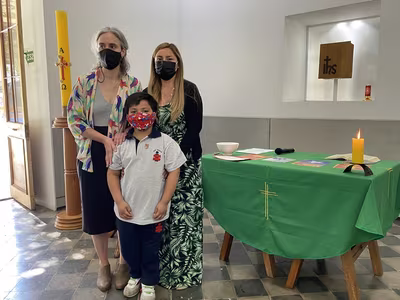 Ceremonia Imposición Insignias 1° Básico C