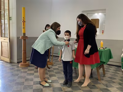 Ceremonia Imposición Insignias 1° Básico A