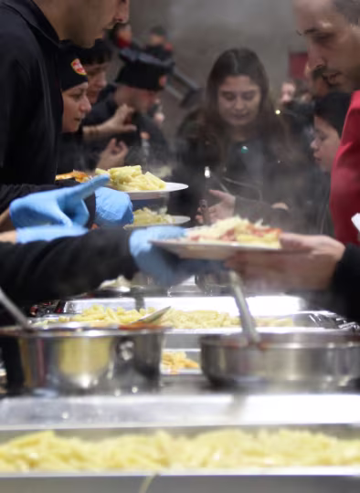 Tallarinata Solidaria - Créditos Vicente Hernández