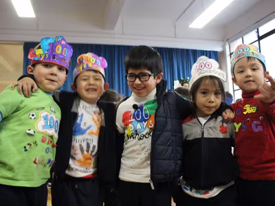 ¡Celebramos los 100 días de clases en Kínder!