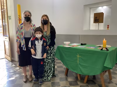 Ceremonia Imposición Insignias 1° Básico C