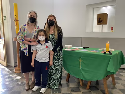 Ceremonia Imposición Insignias 1° Básico C