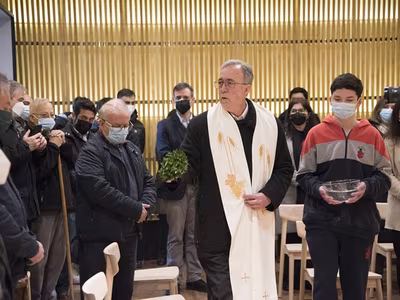 Bendición e Inauguración de Nuevos Espacios-.