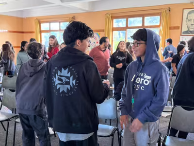 7° y 8° Básicos viven la experiencia de formación Ignaciana