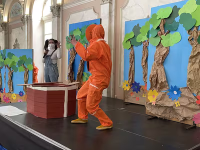 Obra de Teatro "Las Aventuras de Galletita" -  Cierre Primer Semestre, Primer Ciclo-.