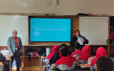 Estudiantes de Cuarto Ciclo participaron en jornadas de reflexión sobre convivencia escolar y Reglamento Interno