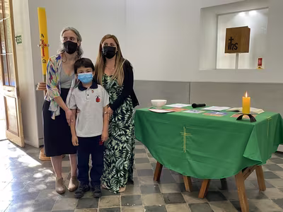 Ceremonia Imposición Insignias 1° Básico C