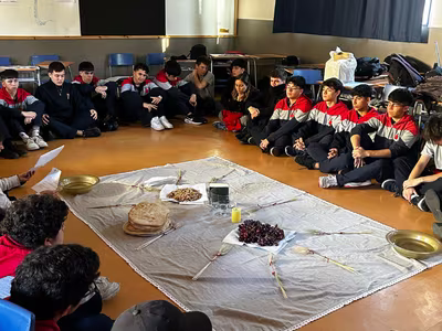 Recordamos la Última Cena del Señor en el Colegio San Ignacio