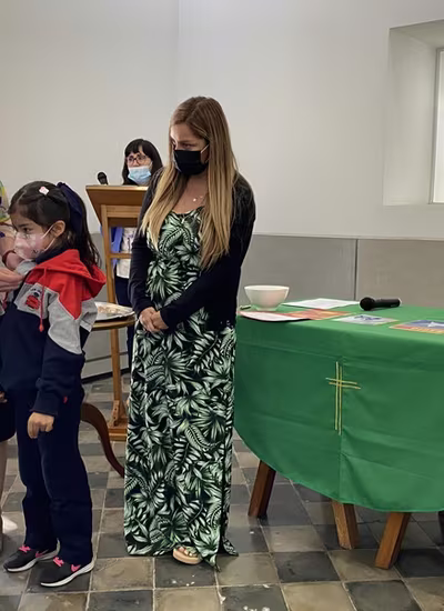 Ceremonia Imposición Insignias 1° Básico C