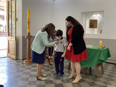 Ceremonia Imposición Insignias 1° Básico A