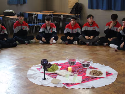 Recordamos la Última Cena del Señor en el Colegio San Ignacio