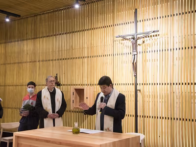 Bendición e Inauguración de Nuevos Espacios-.