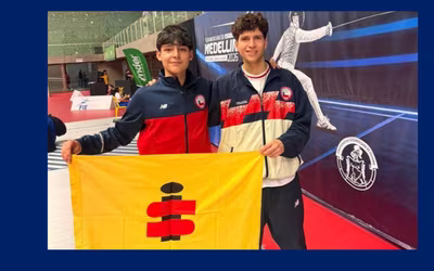 ¡La esgrima ignaciana llega a lo más alto de Sudamérica!
