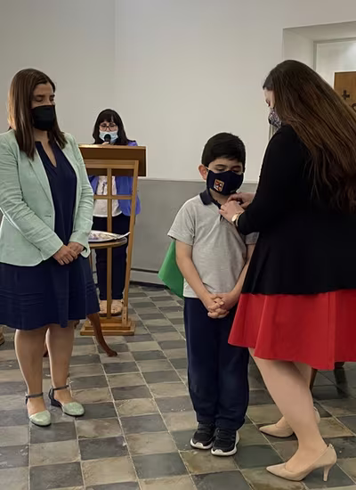 Ceremonia Imposición Insignias 1° Básico A