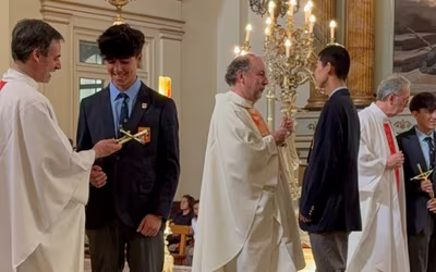 Misa Entrega de Cruces IV° Medios 2025