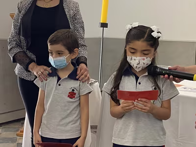 Ceremonia Imposición de Insignias Kínder C