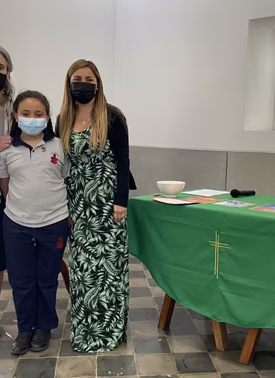 Ceremonia Imposición Insignias 1° Básico C