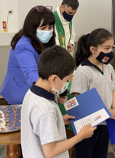 Ceremonia Imposición Insignias 1° Básico A