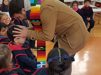 Visita del P. Germán Méndez S.J. a cursos