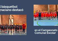 El básquetbol ignaciano destacó en el Campeonato Comunal Escolar