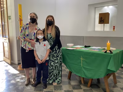 Ceremonia Imposición Insignias 1° Básico C