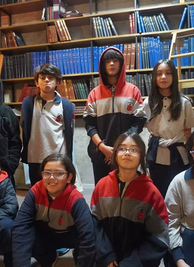 Visita Archivo del Colegio - 5° Básicos.