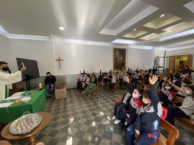 Ceremonia Imposición Insignias 1° Básico C