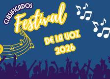 Clasificados/as Final Festival de la Voz 2026
